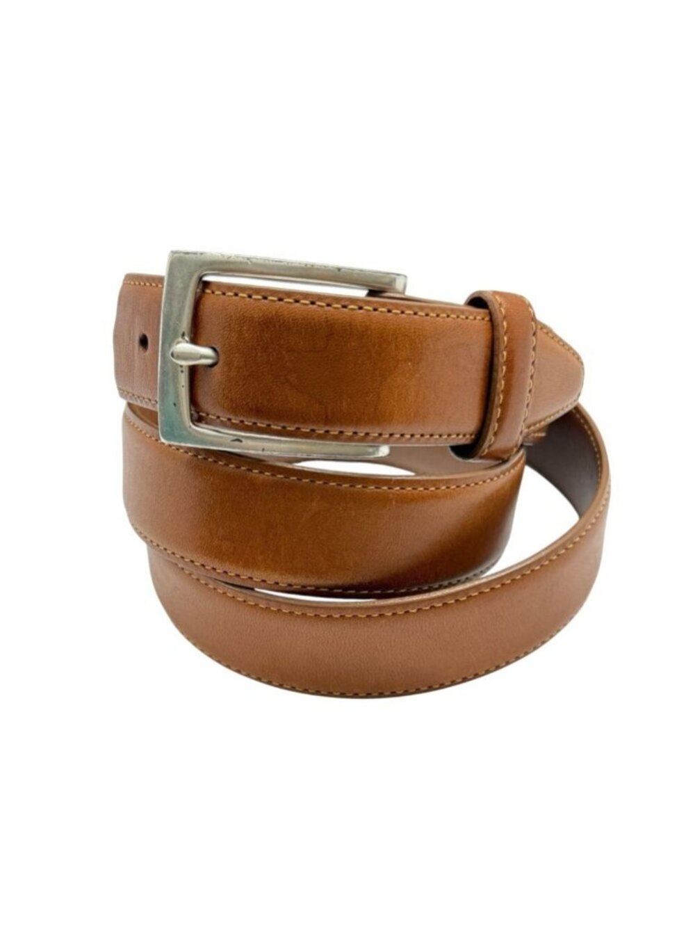 Allen Edmonds Men's Belt Walnut Casual Dress Basic Leather Classic Size 38